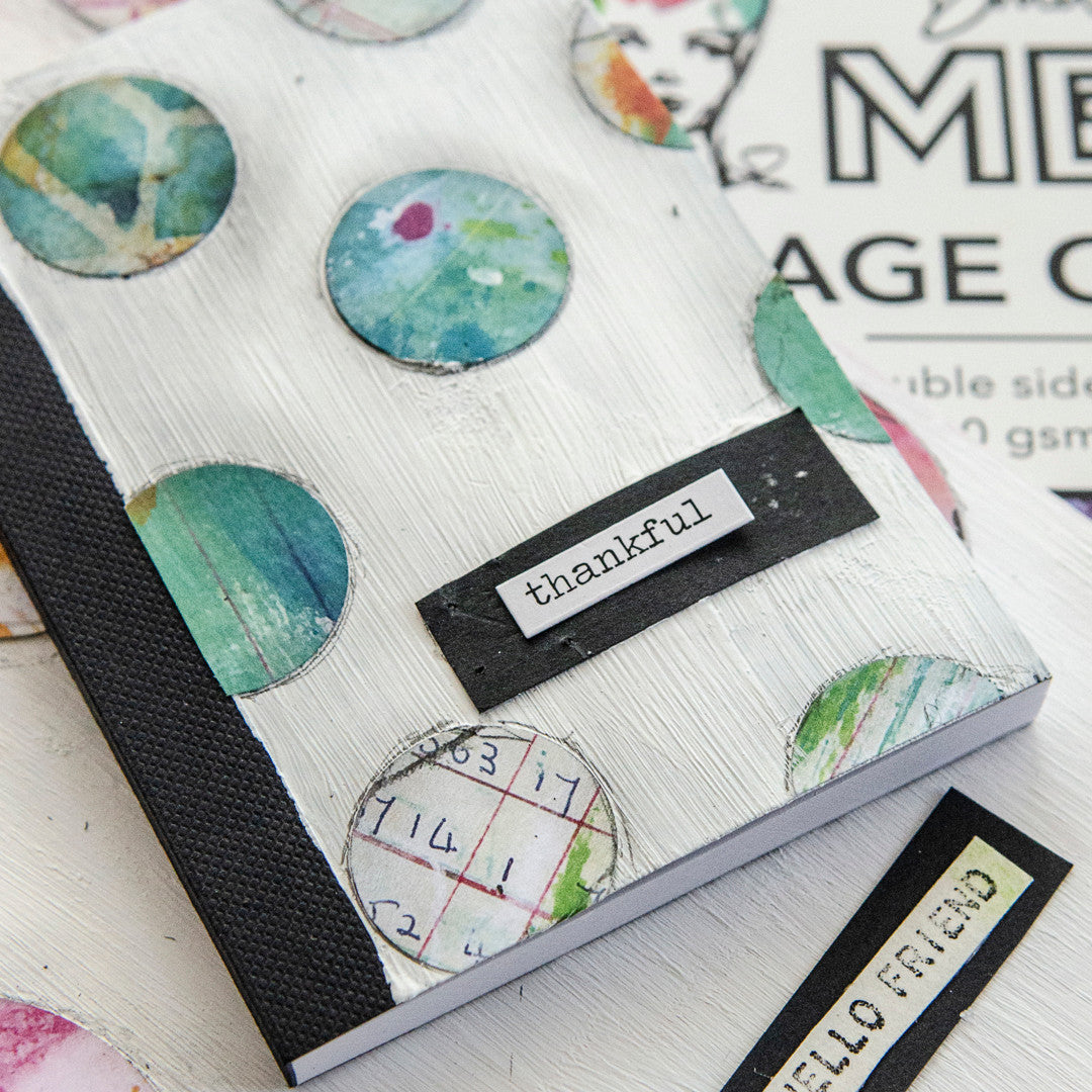 Giving School Supplies a Mixed-Media Makeover