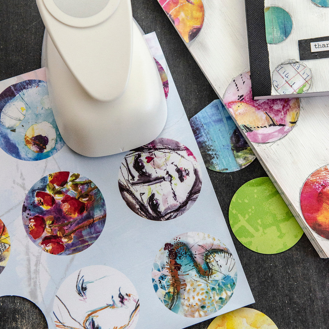 Giving School Supplies a Mixed-Media Makeover