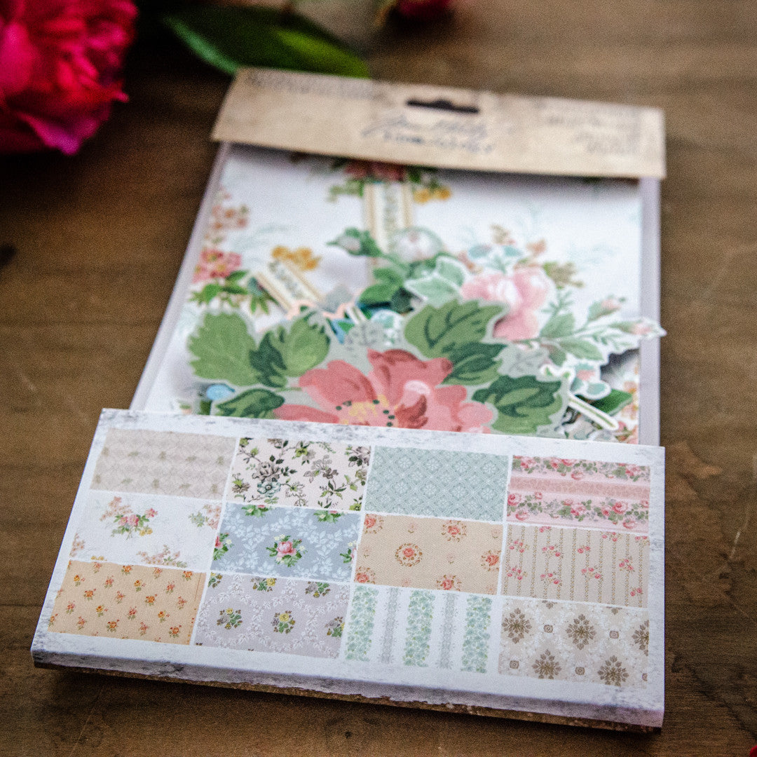 Tim Holtz Idea-ology Worn Wallpaper Scraps