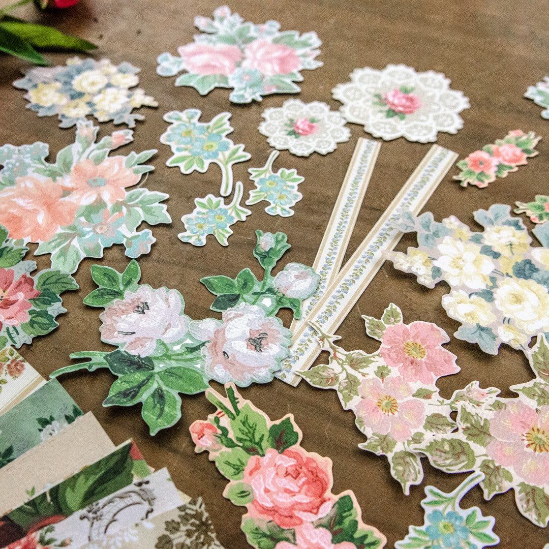 Tim Holtz Idea-ology Worn Wallpaper Scraps