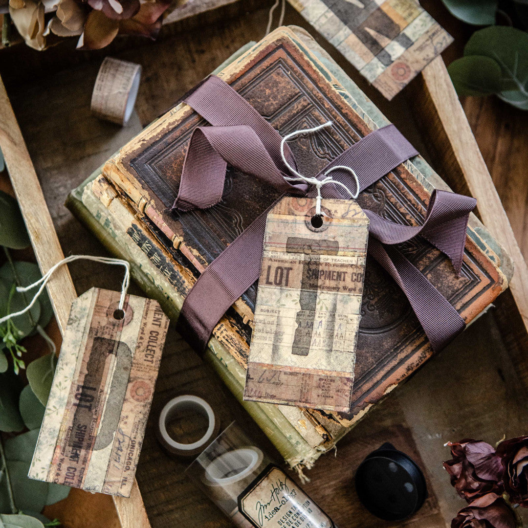 Washi-Wrapped Tags Project