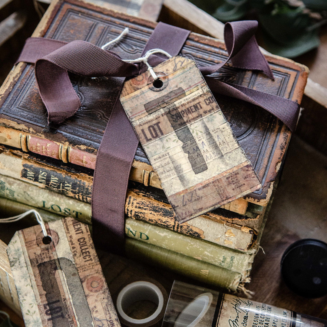 Washi-Wrapped Tags Project