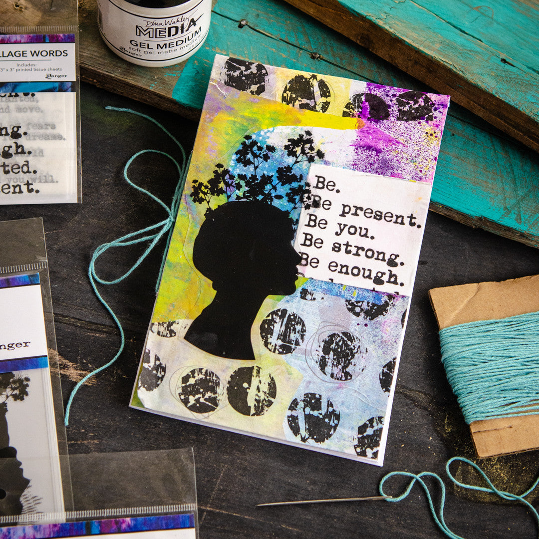 Simply Transparent Art Journal Project