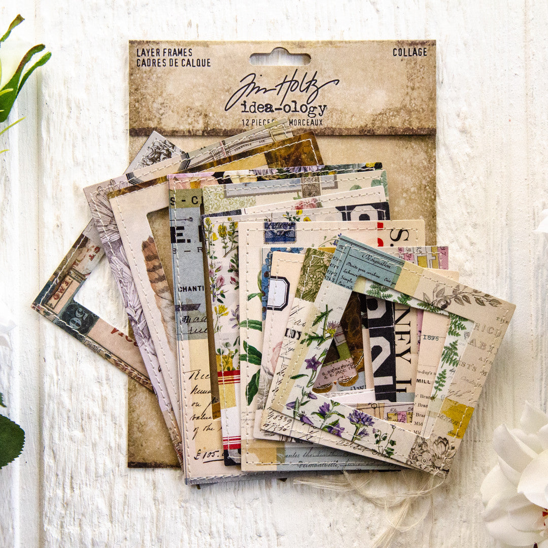 Tim Holtz Idea-ology Collage Layer Frames