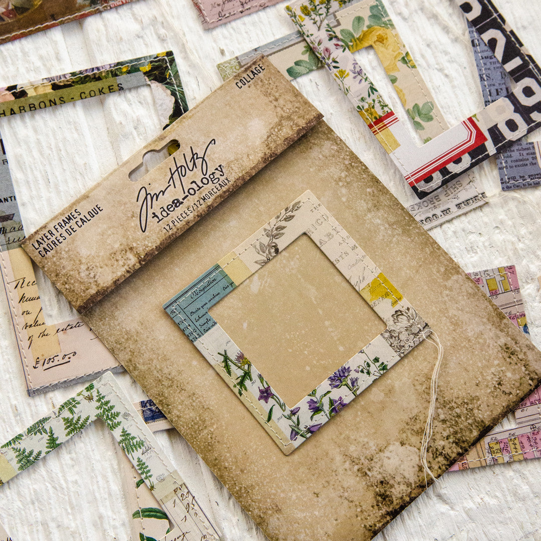 Tim Holtz Idea-ology Collage Layer Frames