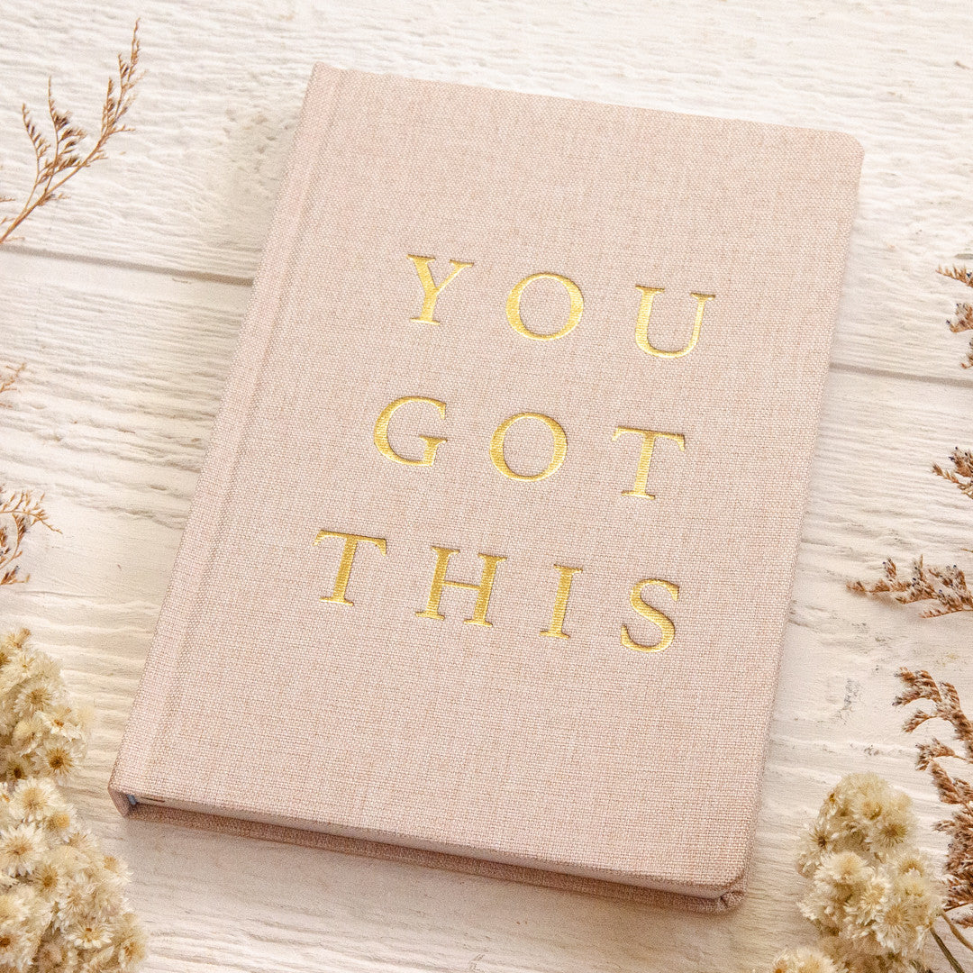 You Got This Fabric Journal