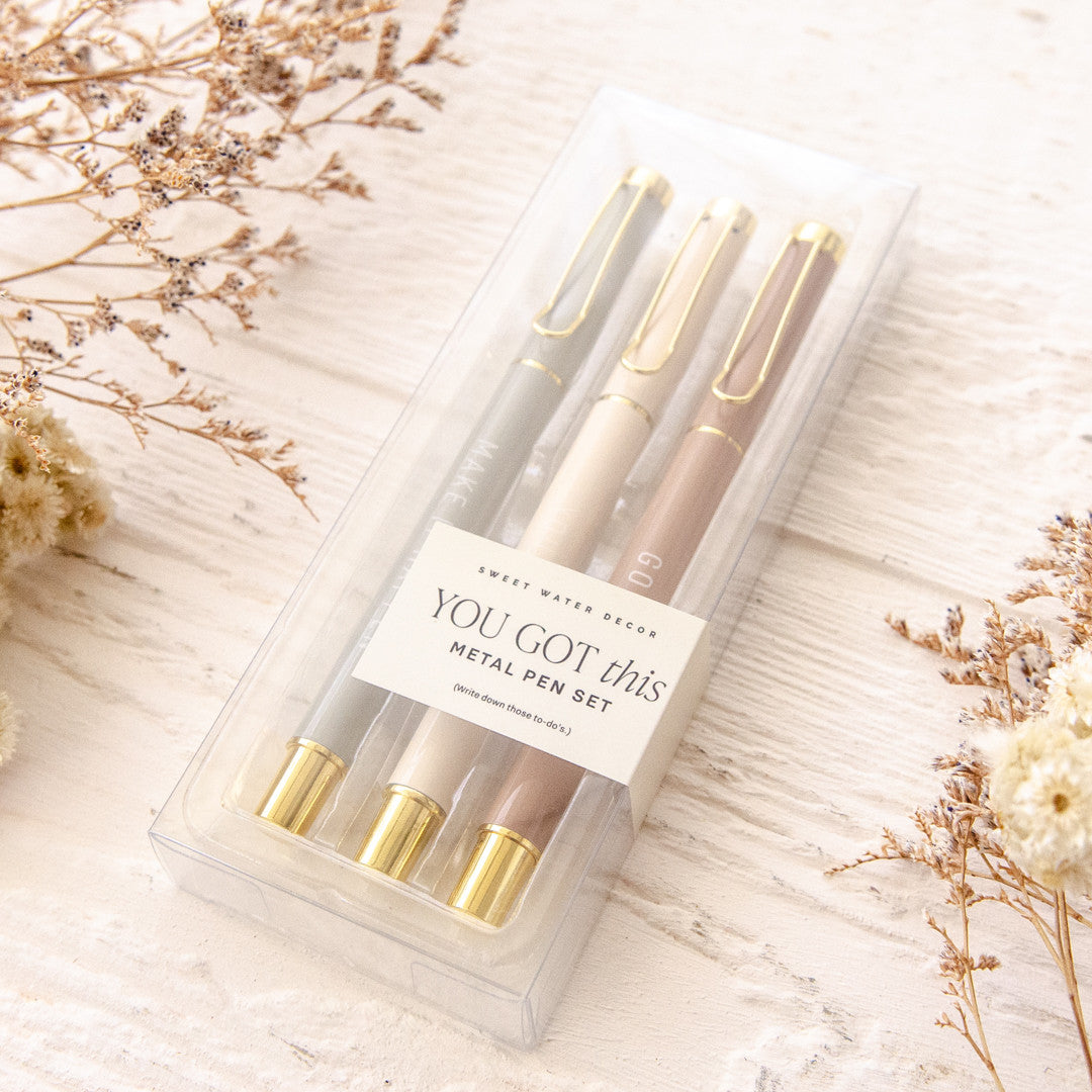 You Got This Metal Pen Set