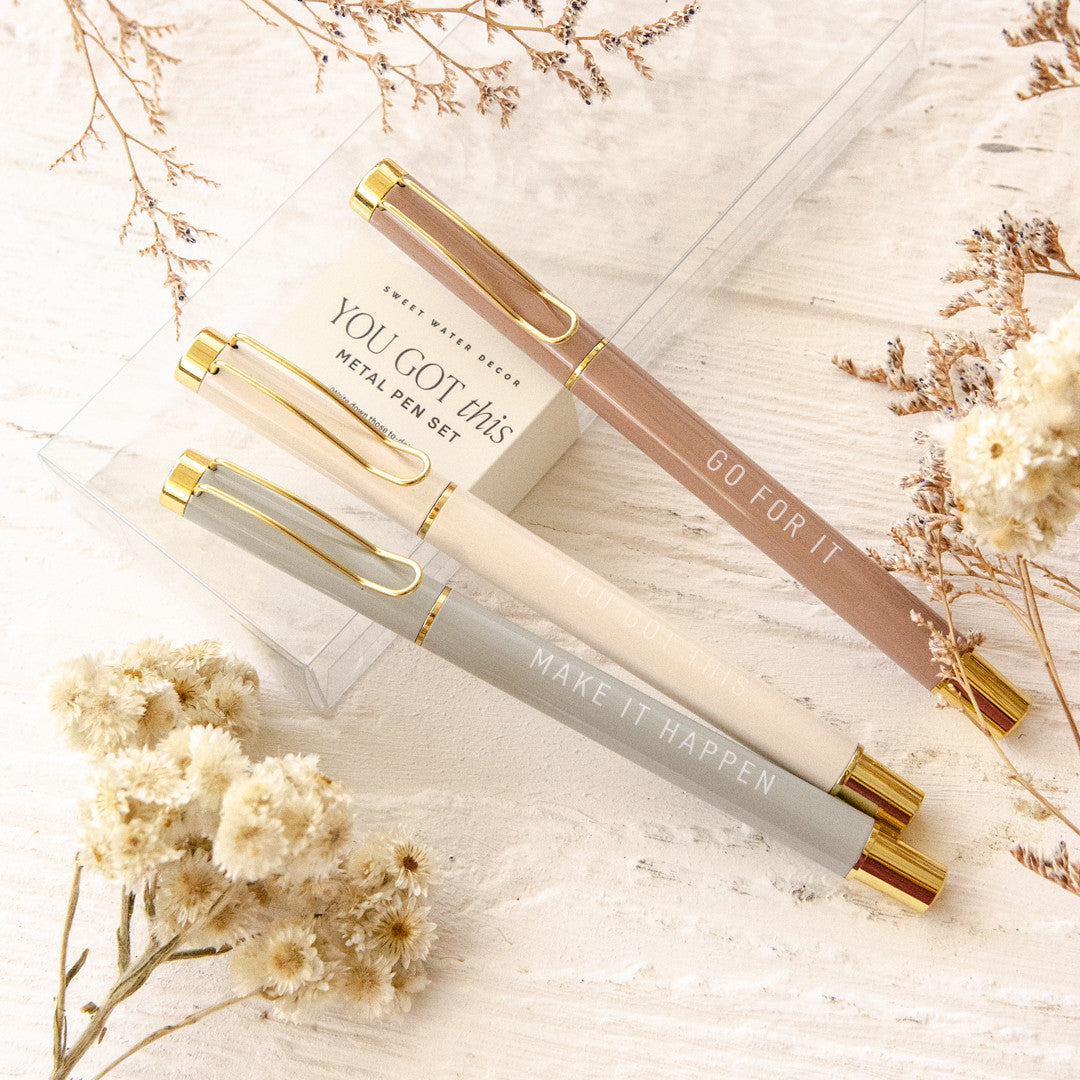 You Got This Metal Pen Set