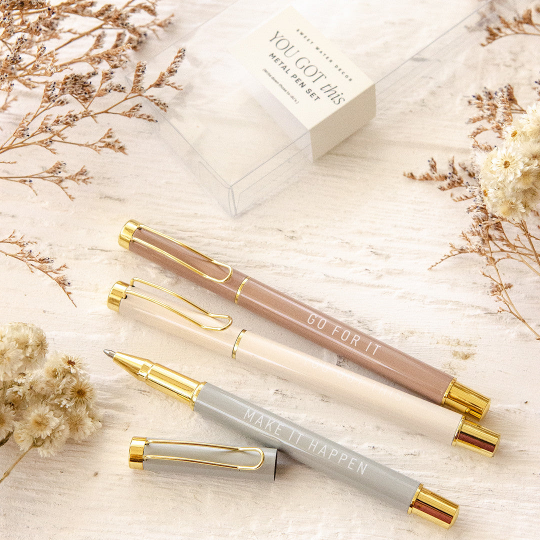 You Got This Metal Pen Set
