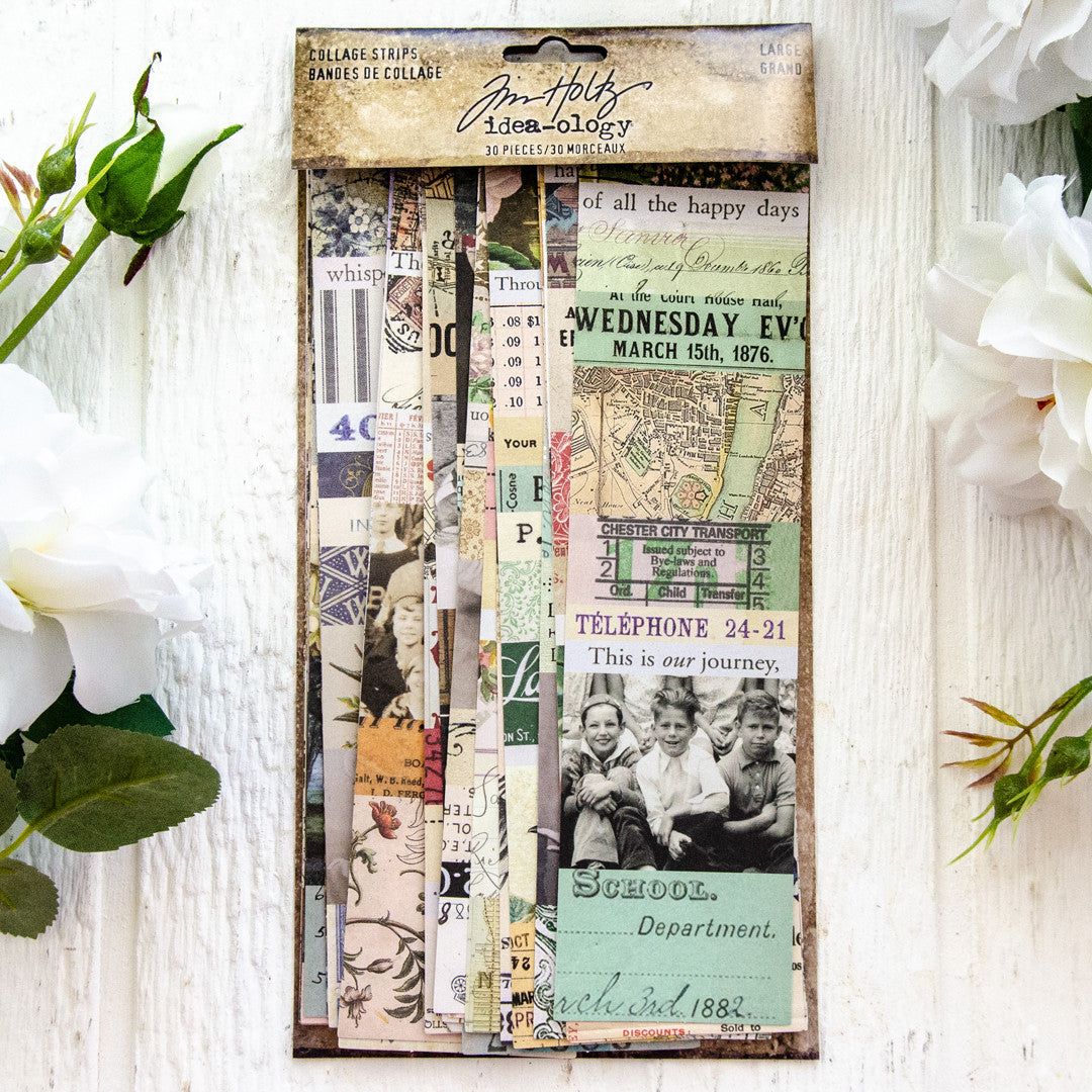 Tim Holtz Idea-ology Collage Strips Large
