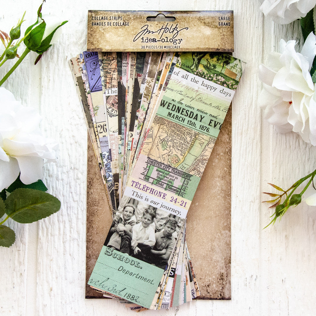 Tim Holtz Idea-ology Collage Strips Large