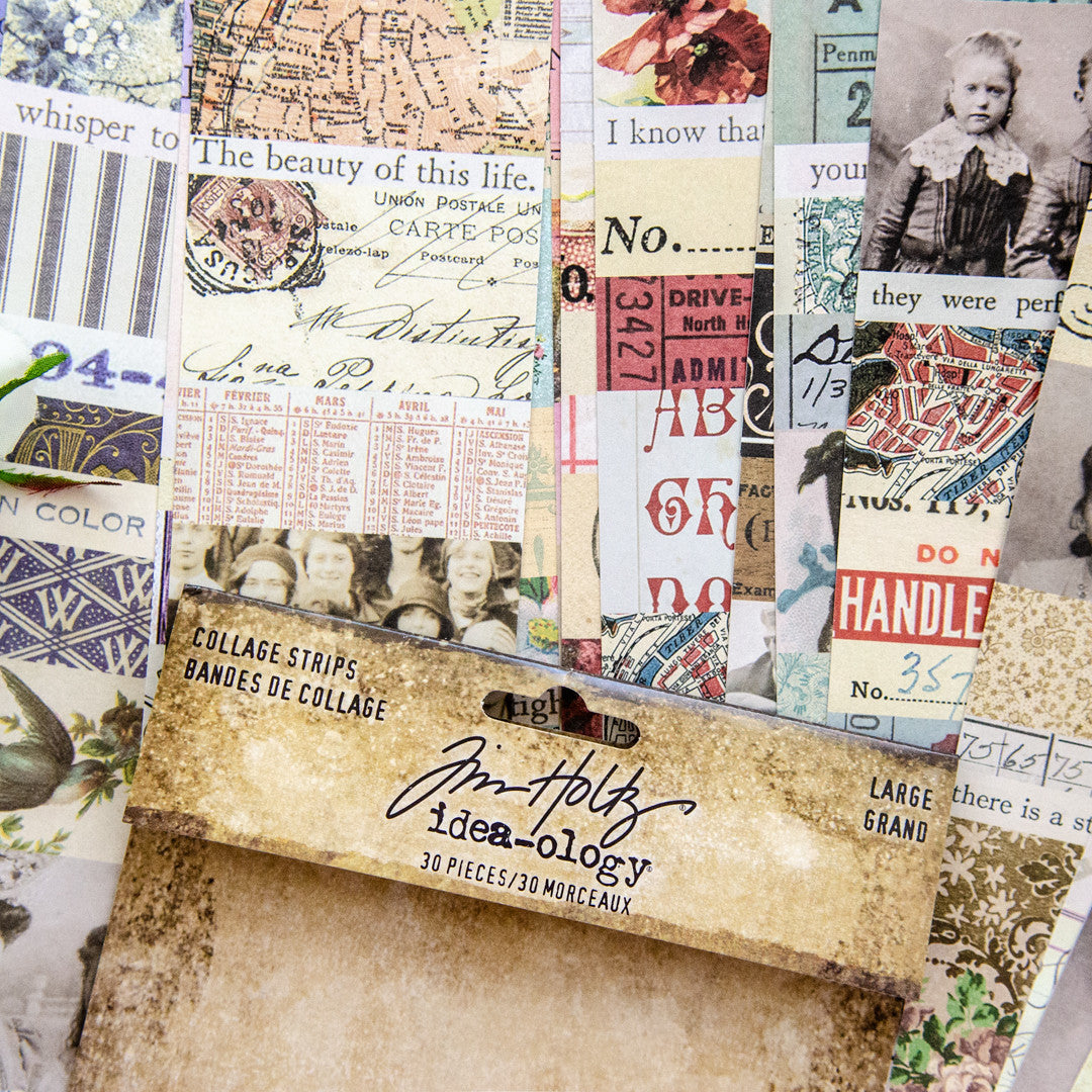 Tim Holtz Idea-ology Collage Strips Large