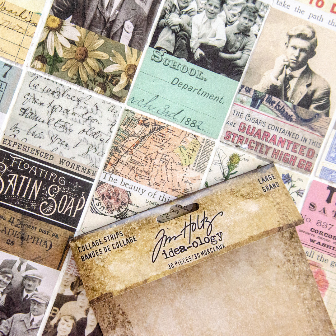 Tim Holtz Idea-ology Collage Strips Large