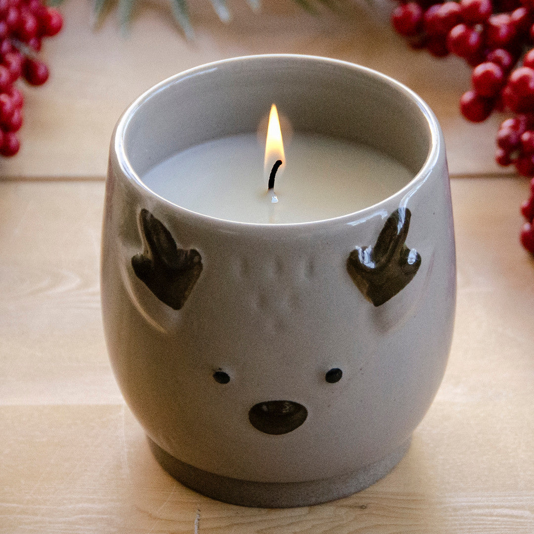 Reindeer Candle