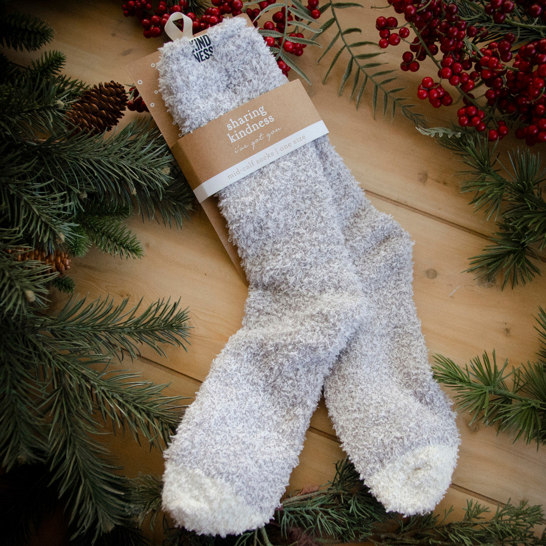 Kindness Socks - Smoke and Sand