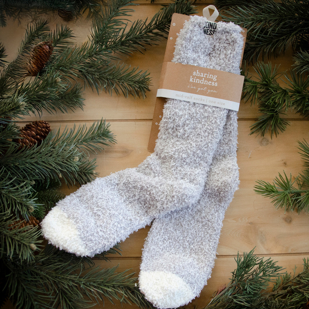 Kindness Socks - Smoke and Sand