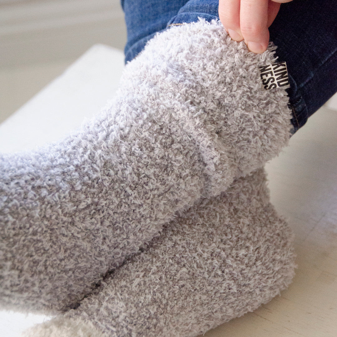 Kindness Socks - Smoke and Sand