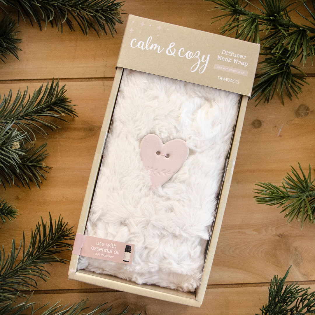 Calm and Cozy Neck Warmer  Cream
