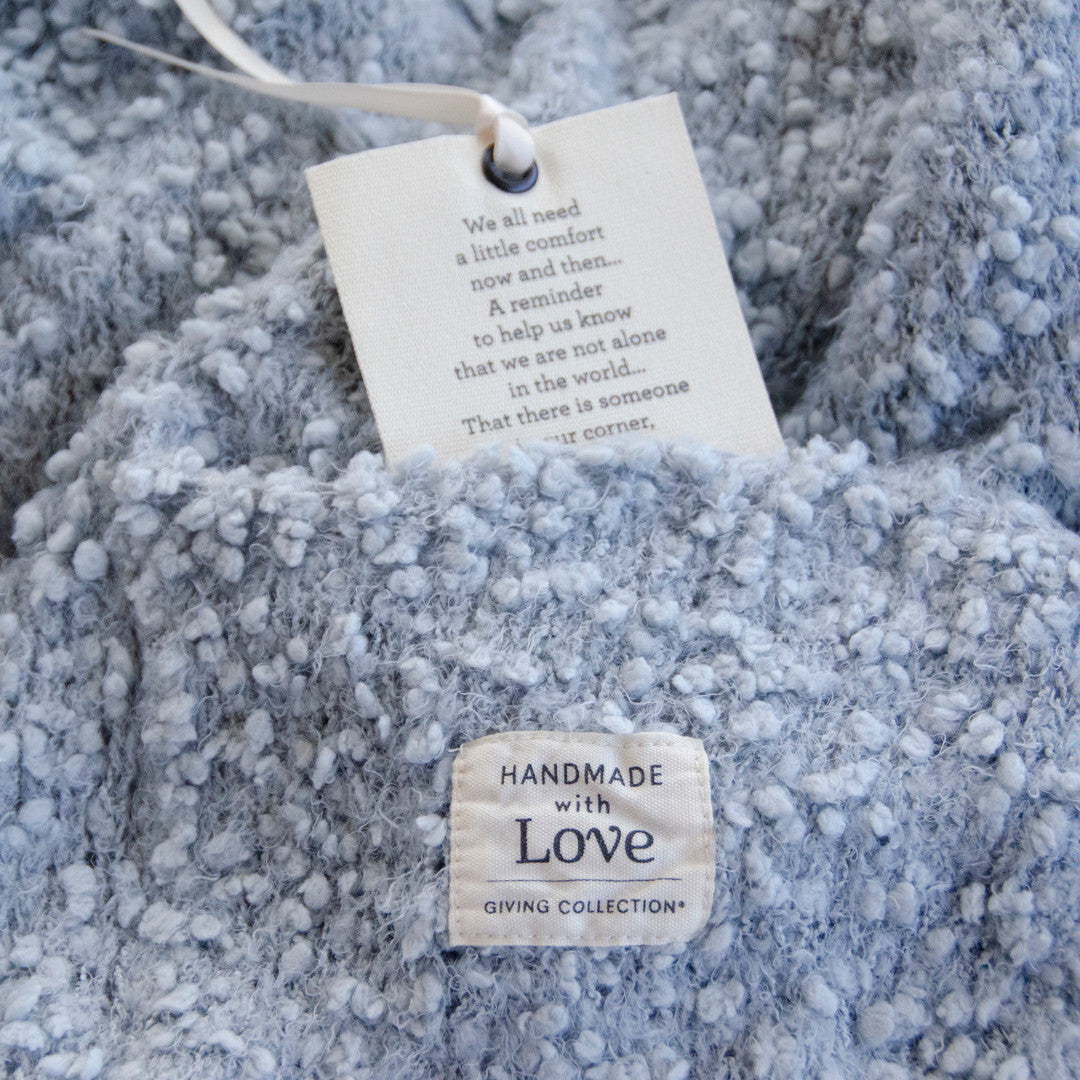 Dusty Blue Giving Shawl