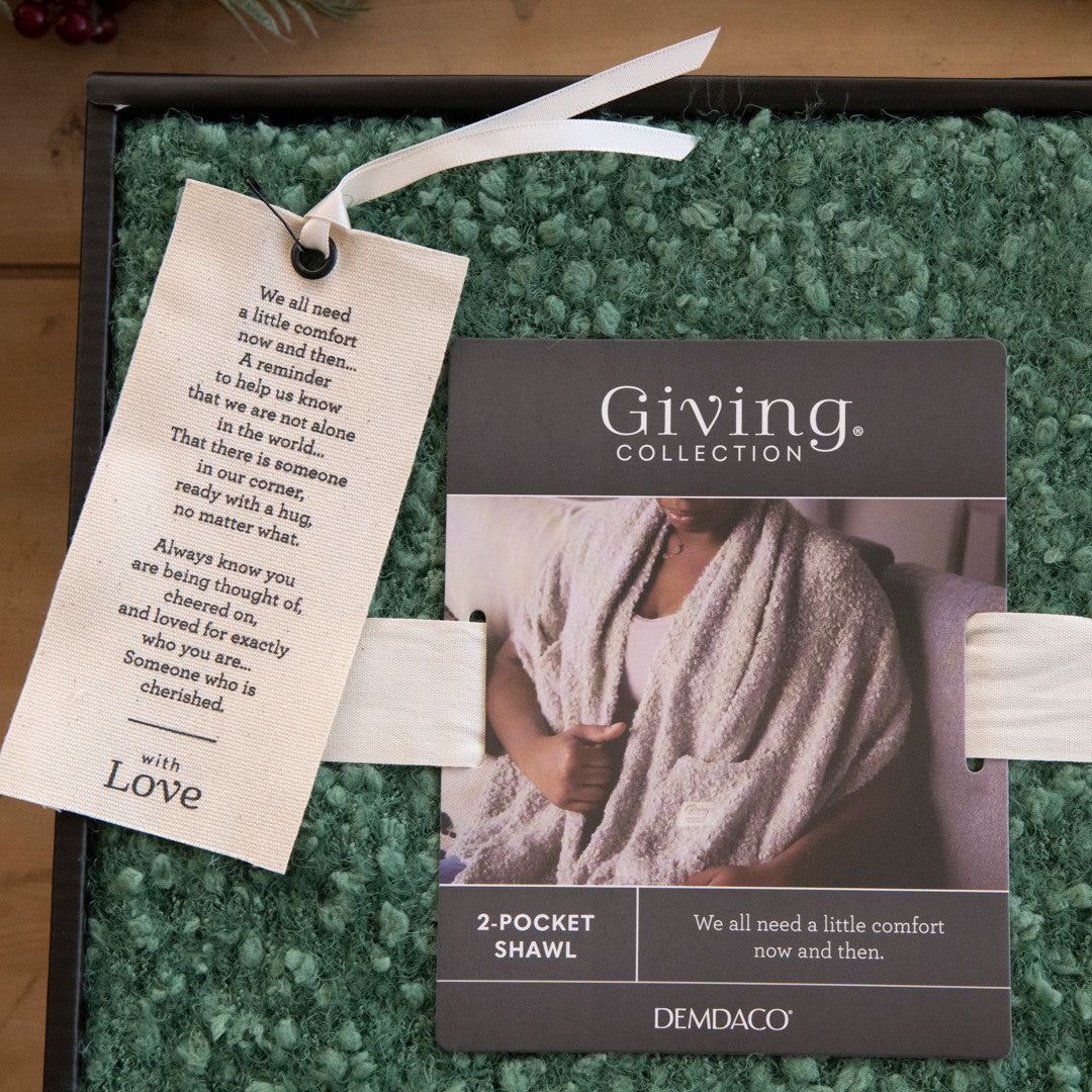 Green Giving Shawl