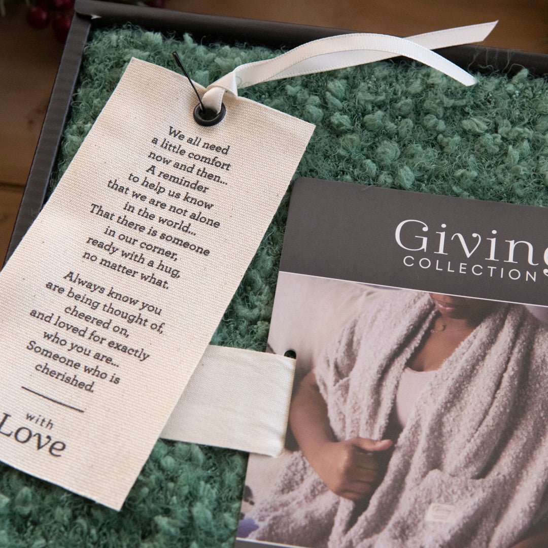 Green Giving Shawl