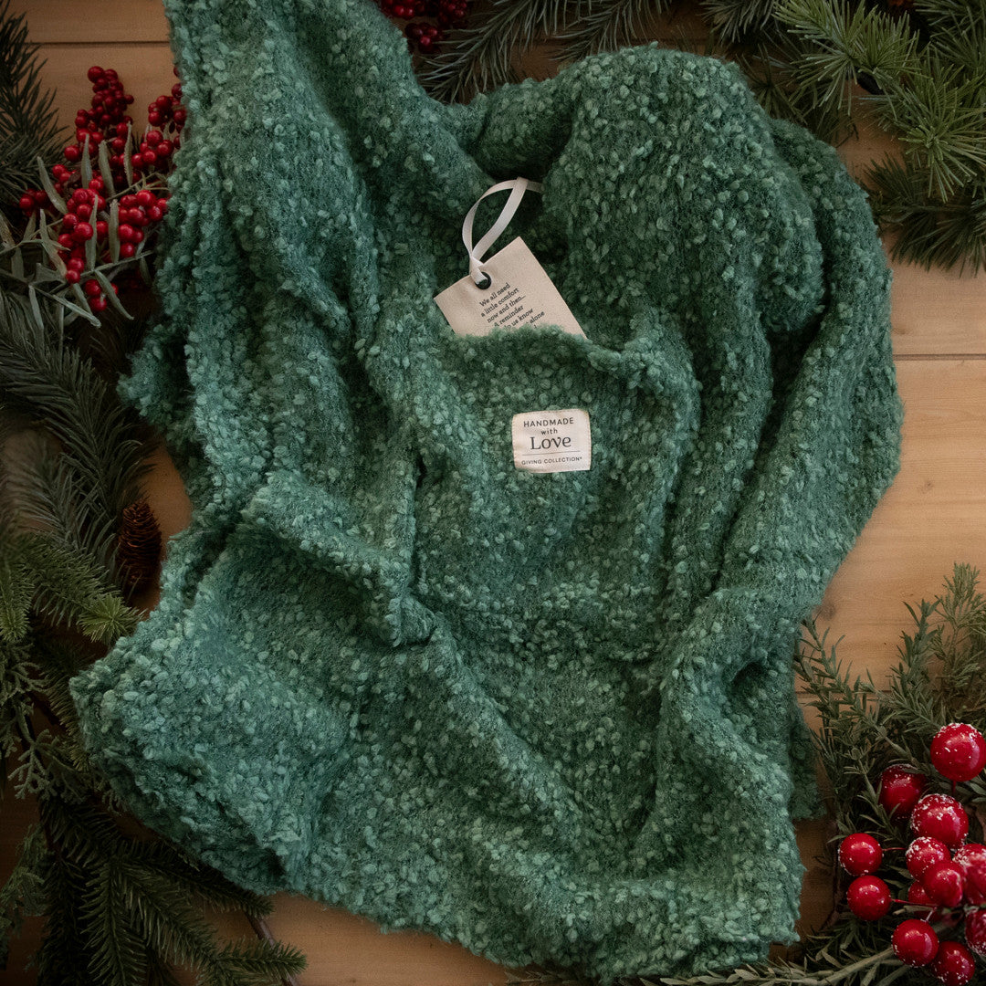 Green Giving Shawl