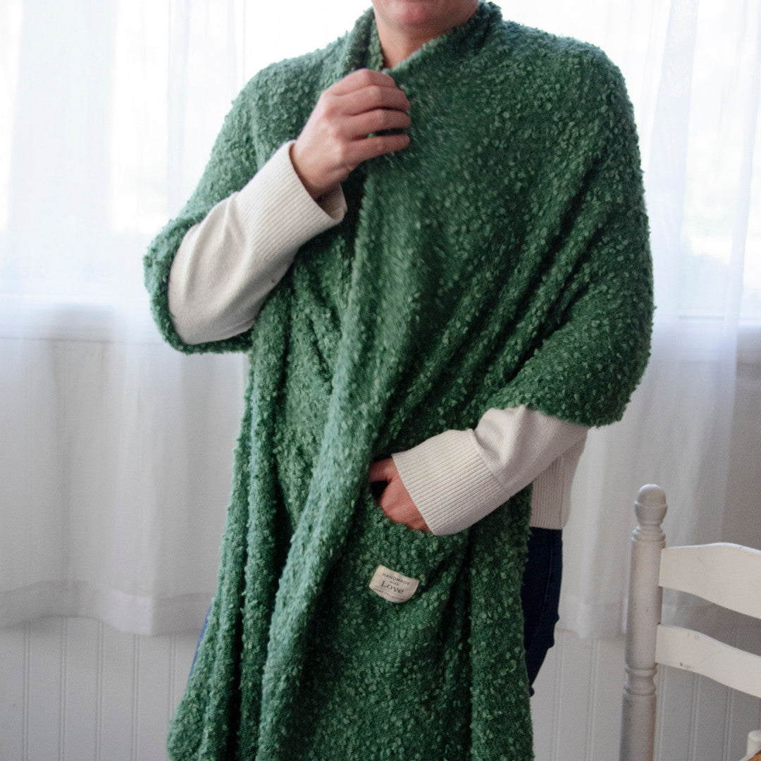 Green Giving Shawl