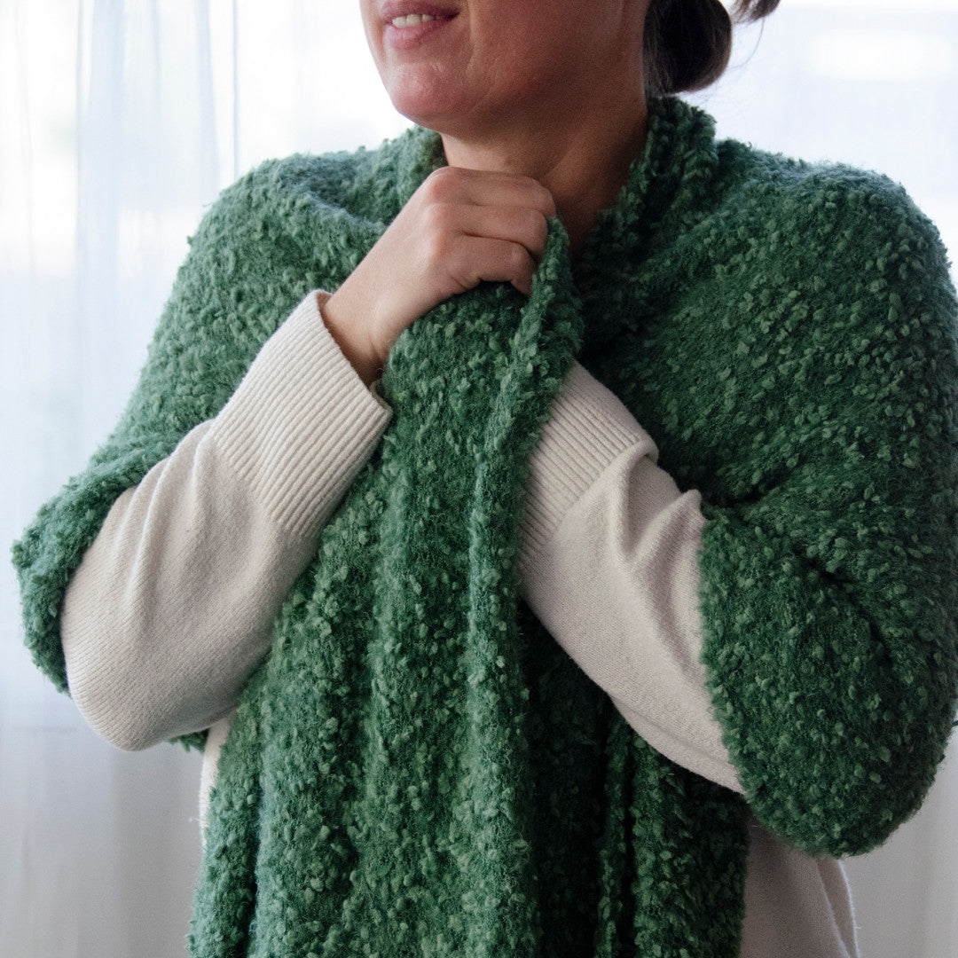 Green Giving Shawl