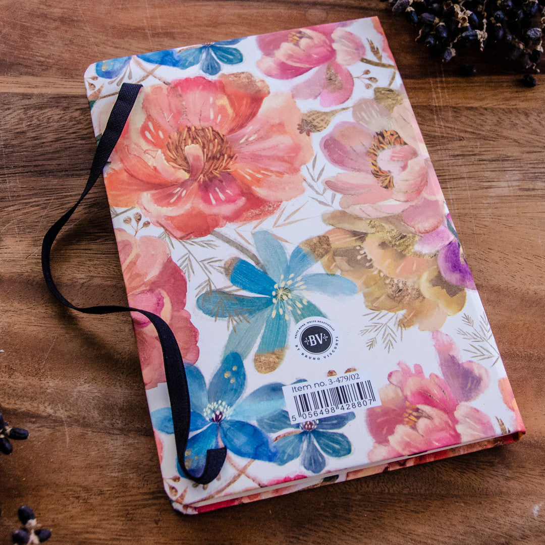 Heavenly Flowers Hard Cover Journal