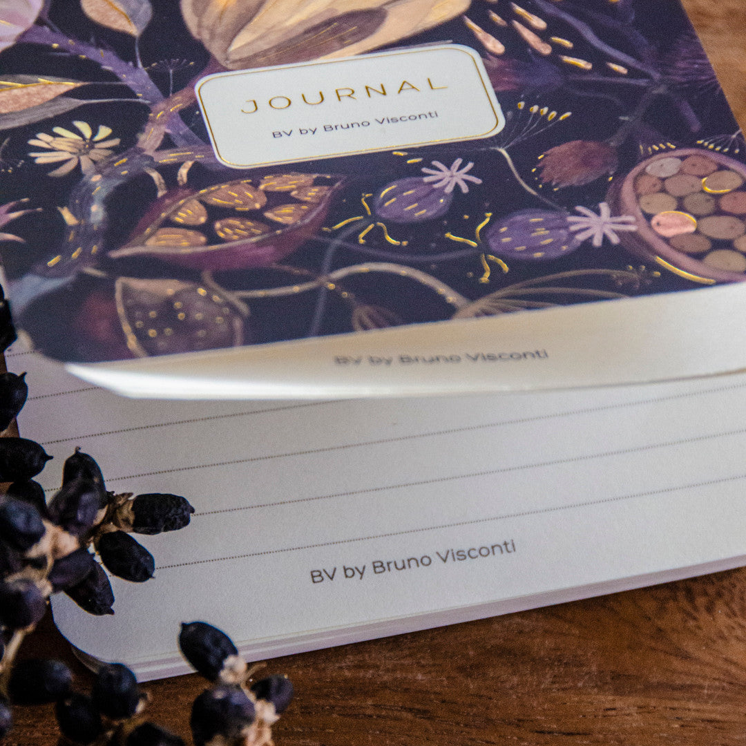 Night Flowers Pocket Journal