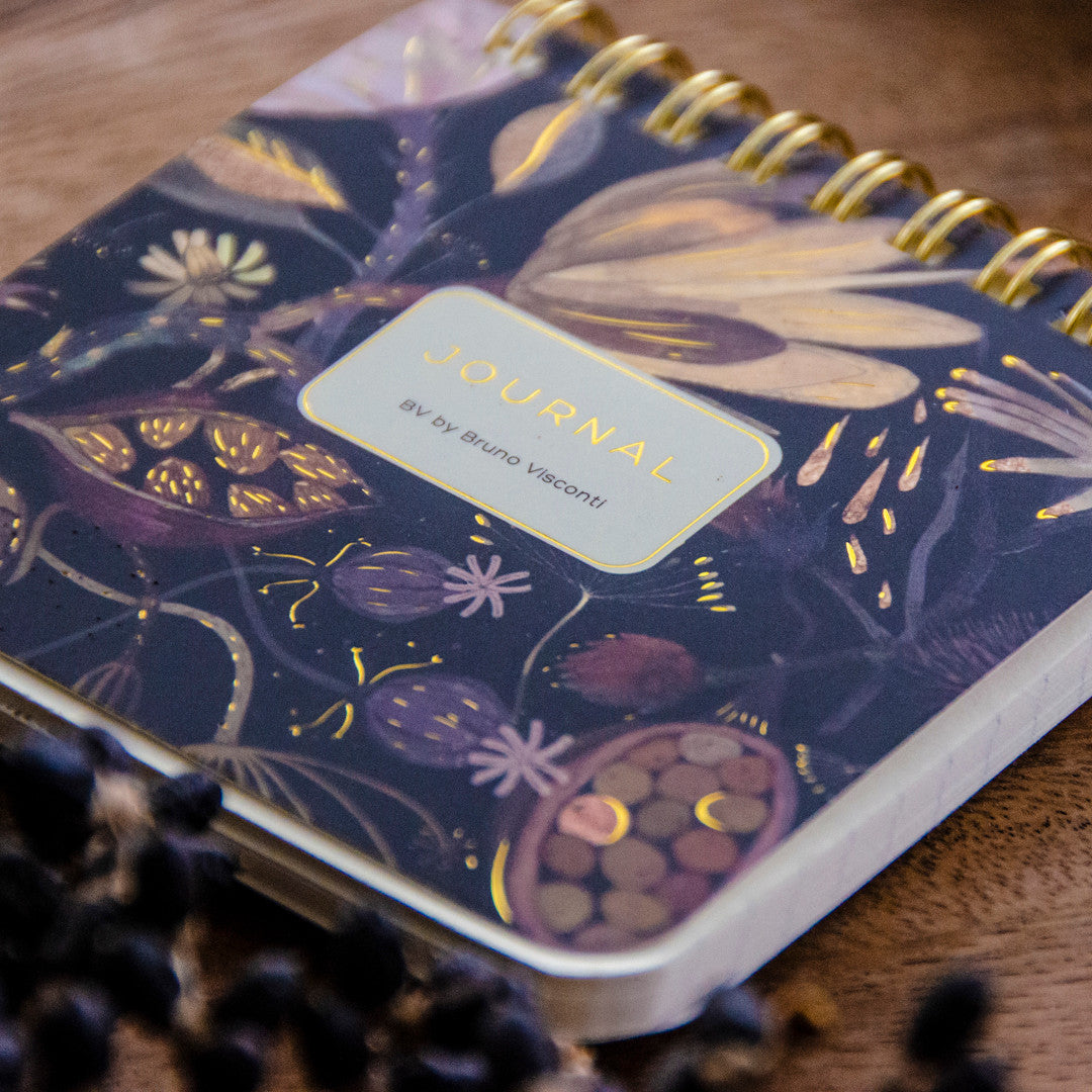 Night Flowers Pocket Journal