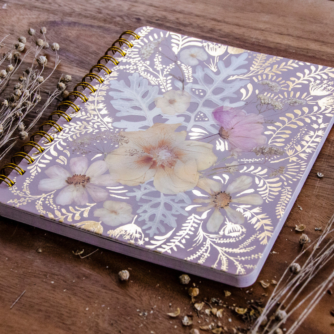 Cosmo Lace Spiral Notebook