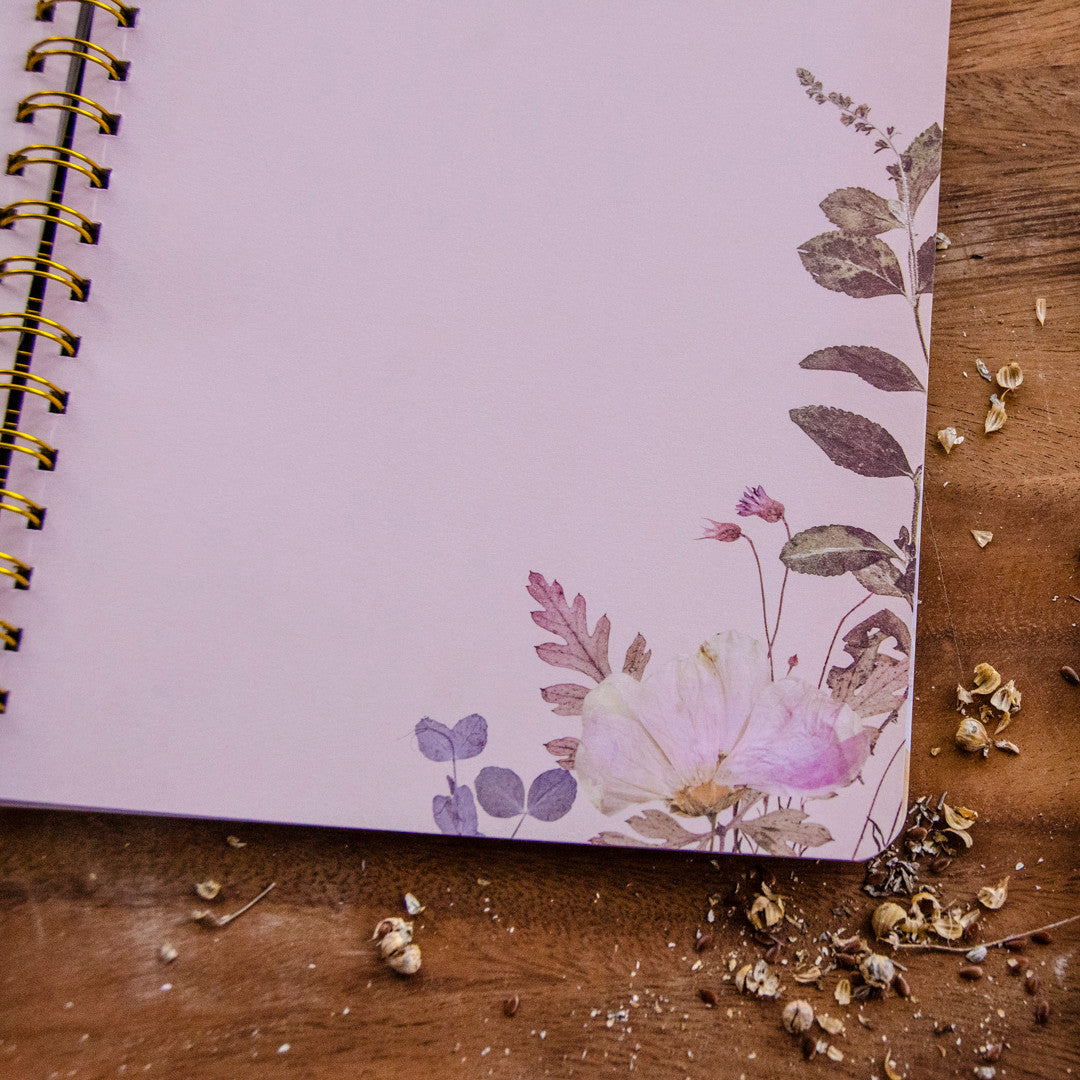 Cosmo Lace Spiral Notebook