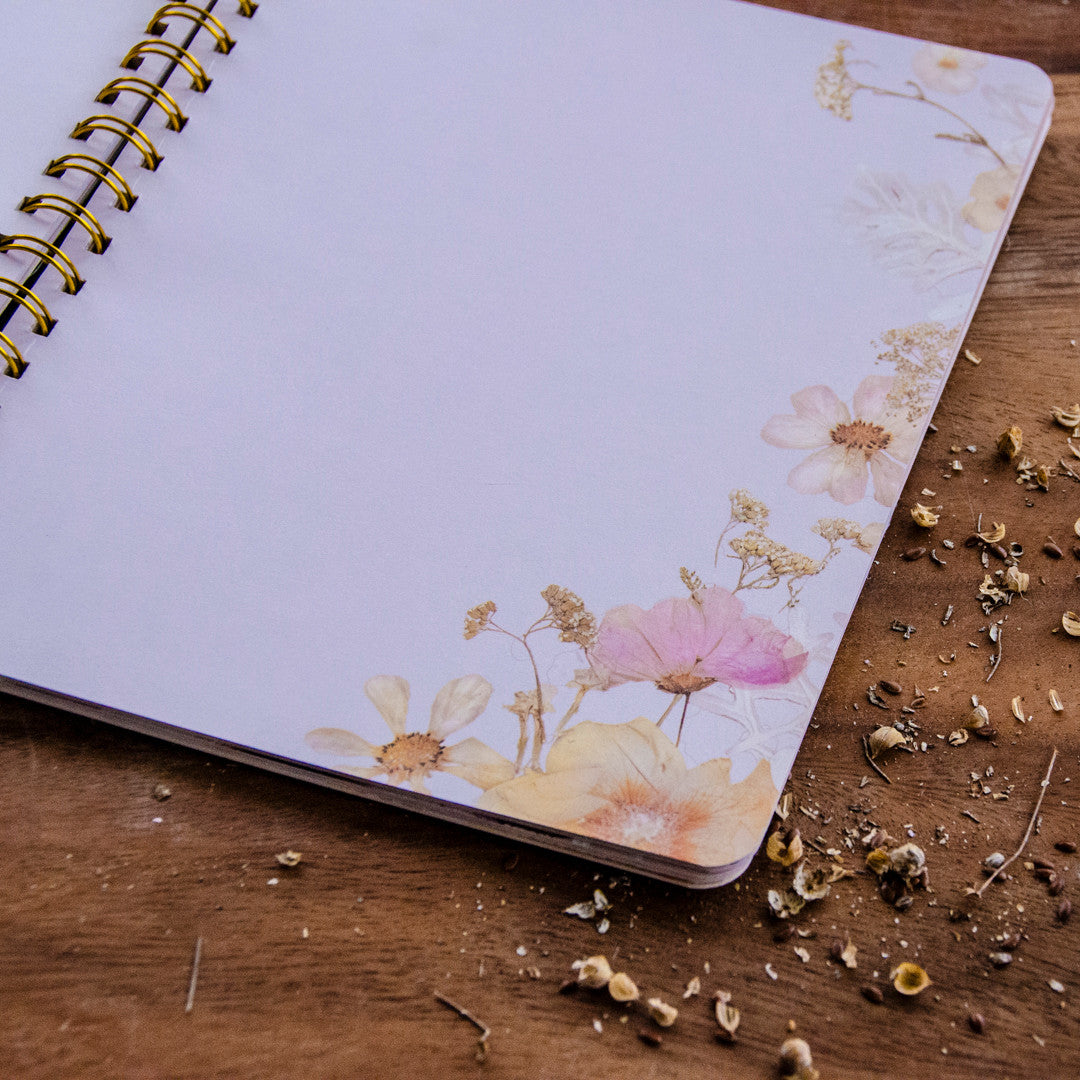 Cosmo Lace Spiral Notebook