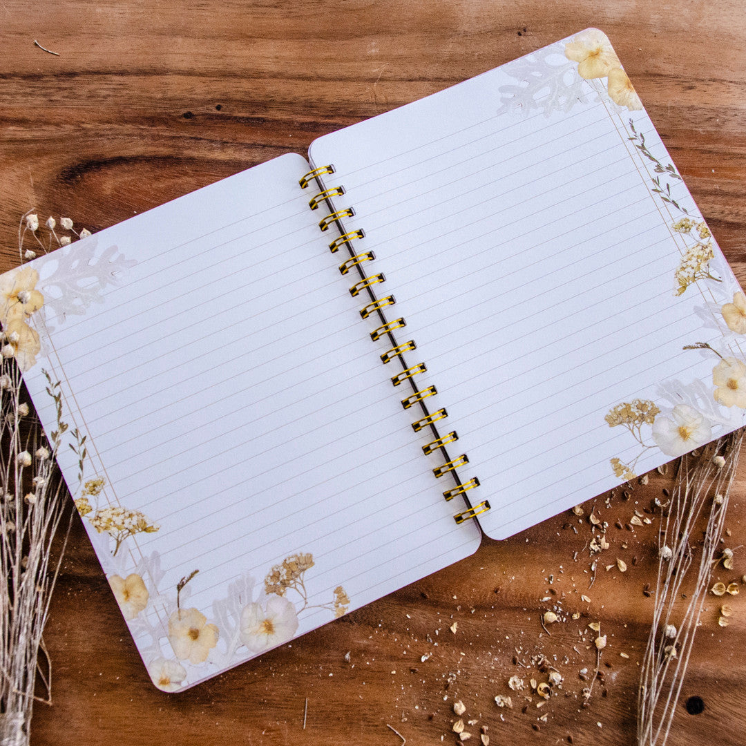 Cosmo Lace Spiral Notebook
