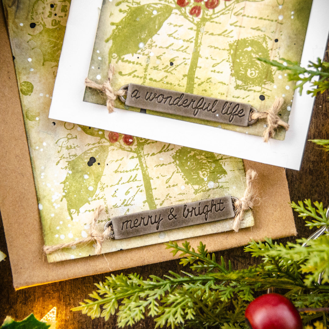 Quick & Easy Festive Holiday Cards to Make in Minutes
