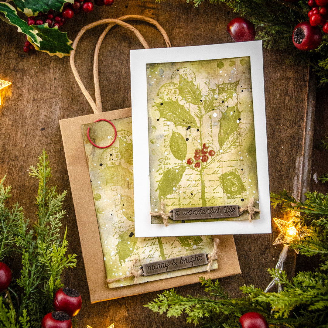 Quick & Easy Festive Holiday Cards to Make in Minutes