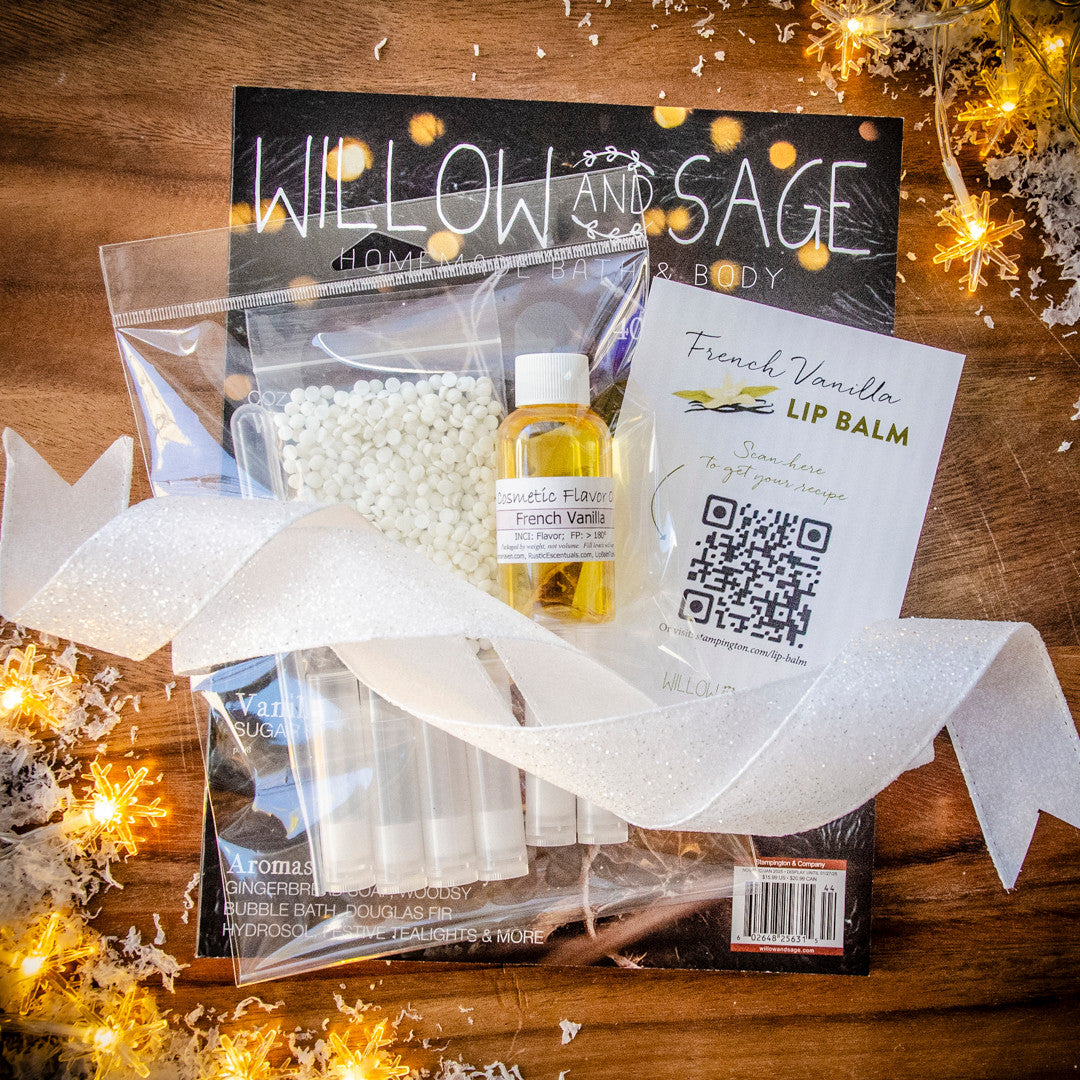 Willow and Sage French Vanilla Lip Balm Kit