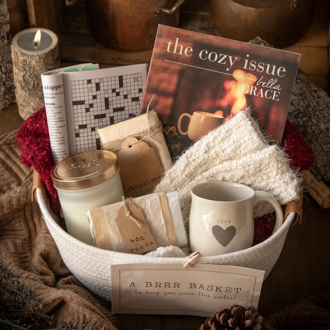 A Brrr Basket to Cozy-Up With