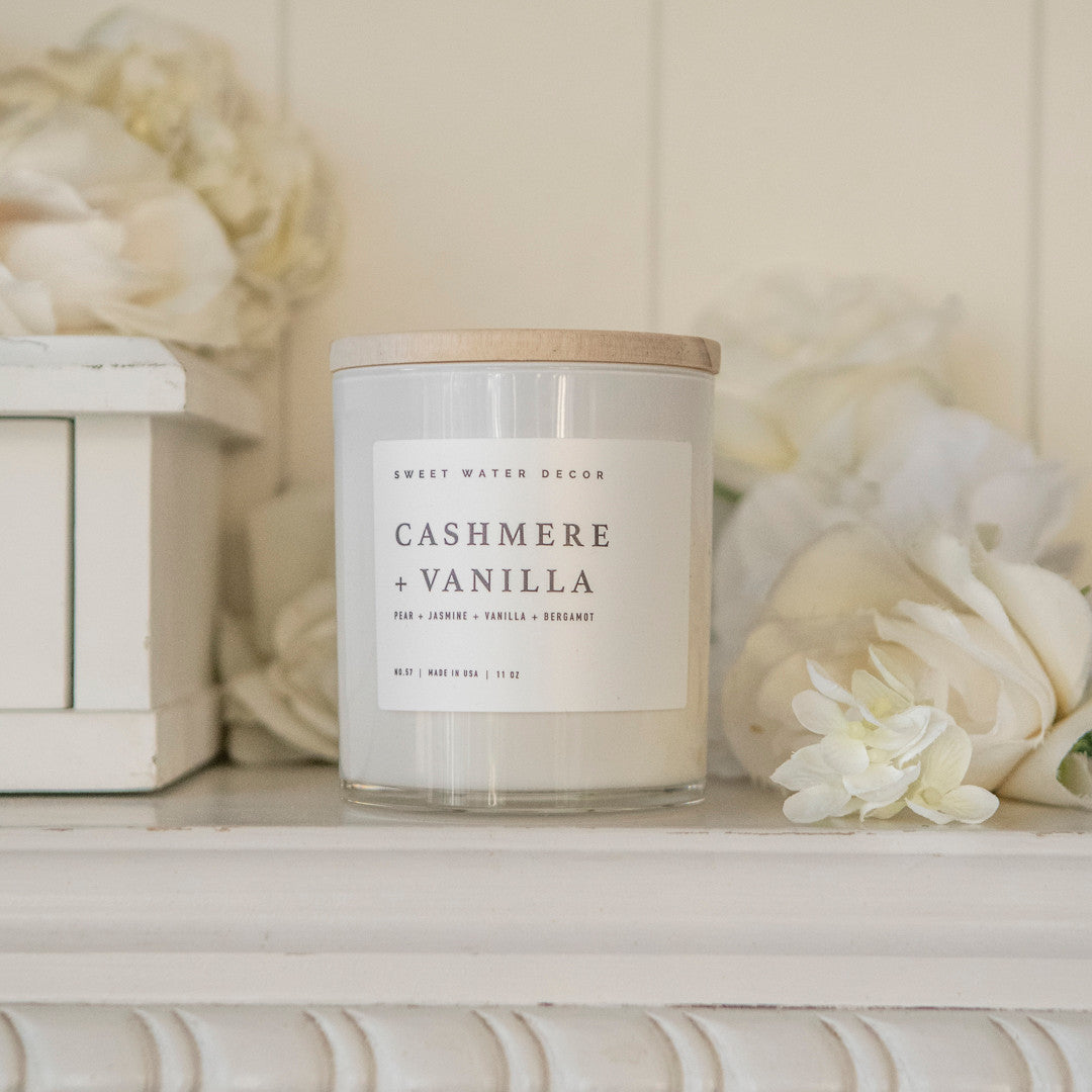 Cashmere + Vanilla Soy Candle 11 oz