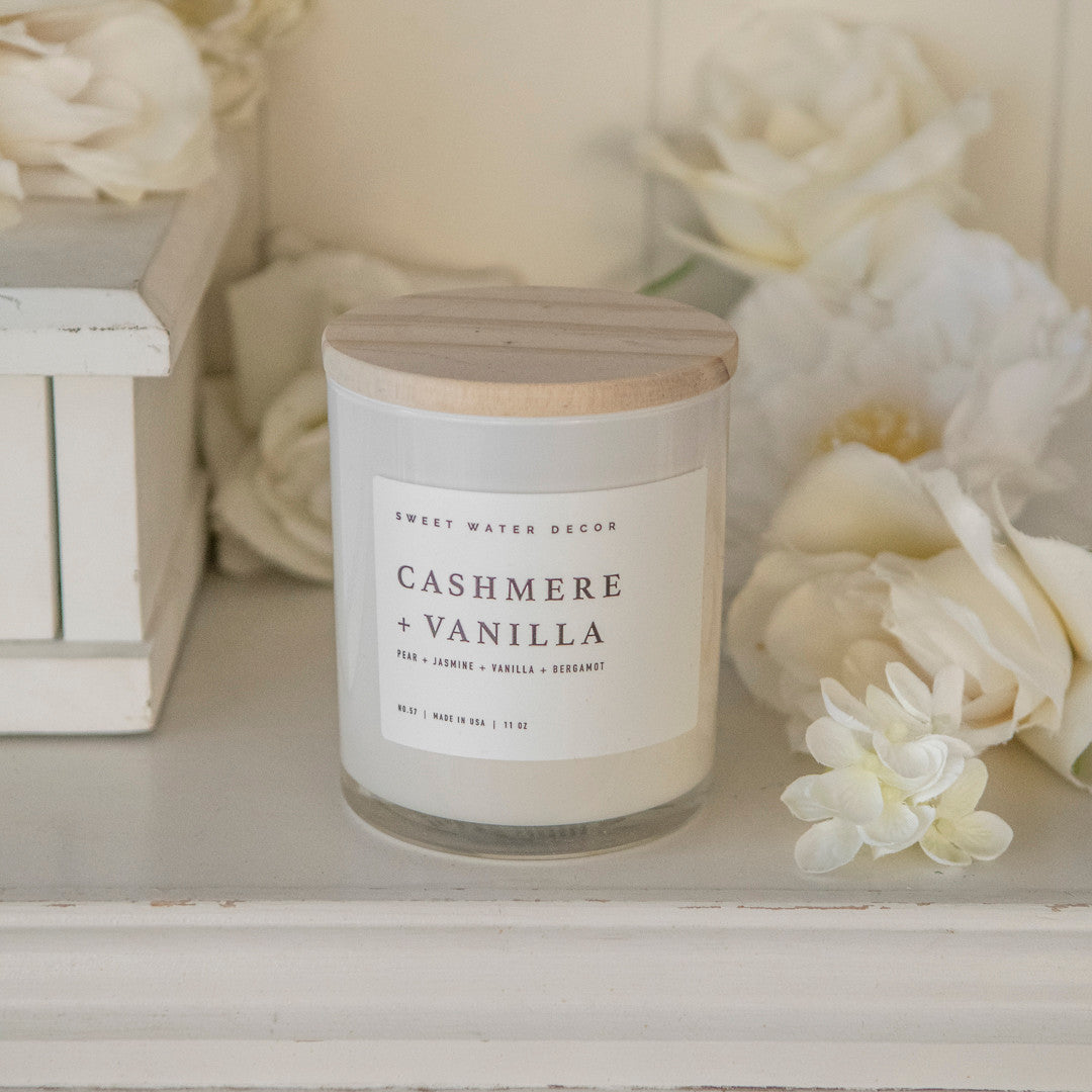 Cashmere + Vanilla Soy Candle 11 oz