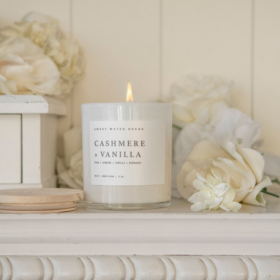 Cashmere + Vanilla Soy Candle 11 oz