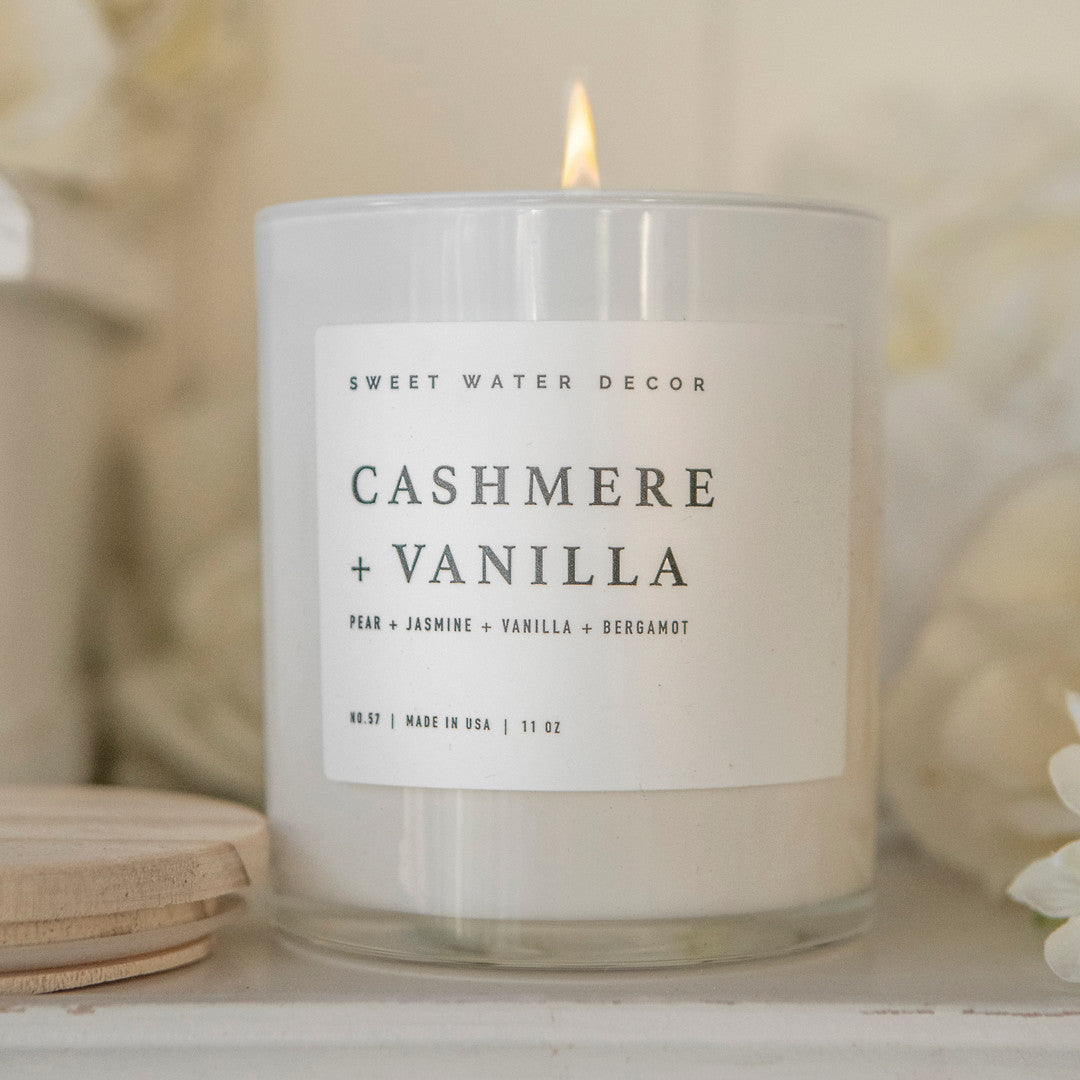Cashmere + Vanilla Soy Candle 11 oz