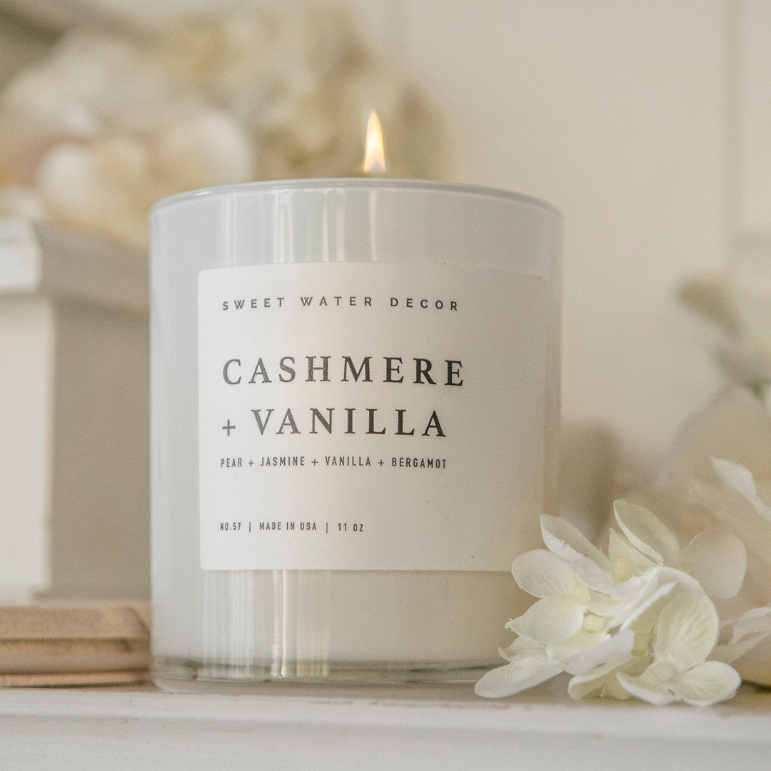 Cashmere + Vanilla Soy Candle 11 oz