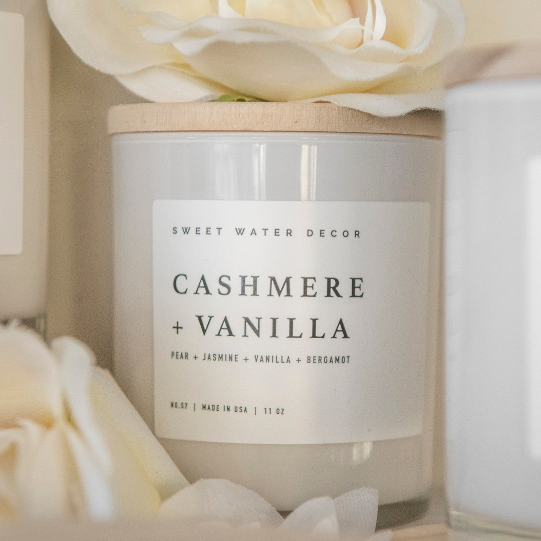 Cashmere + Vanilla Soy Candle 11 oz