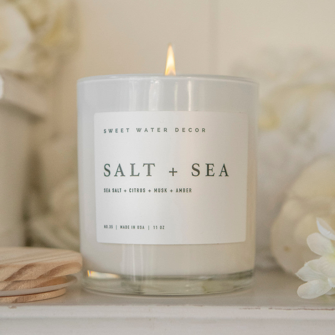 Salt + Sea Soy Candle 11 oz