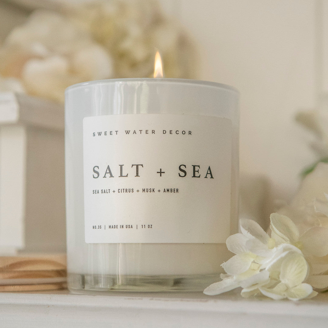 Salt + Sea Soy Candle 11 oz