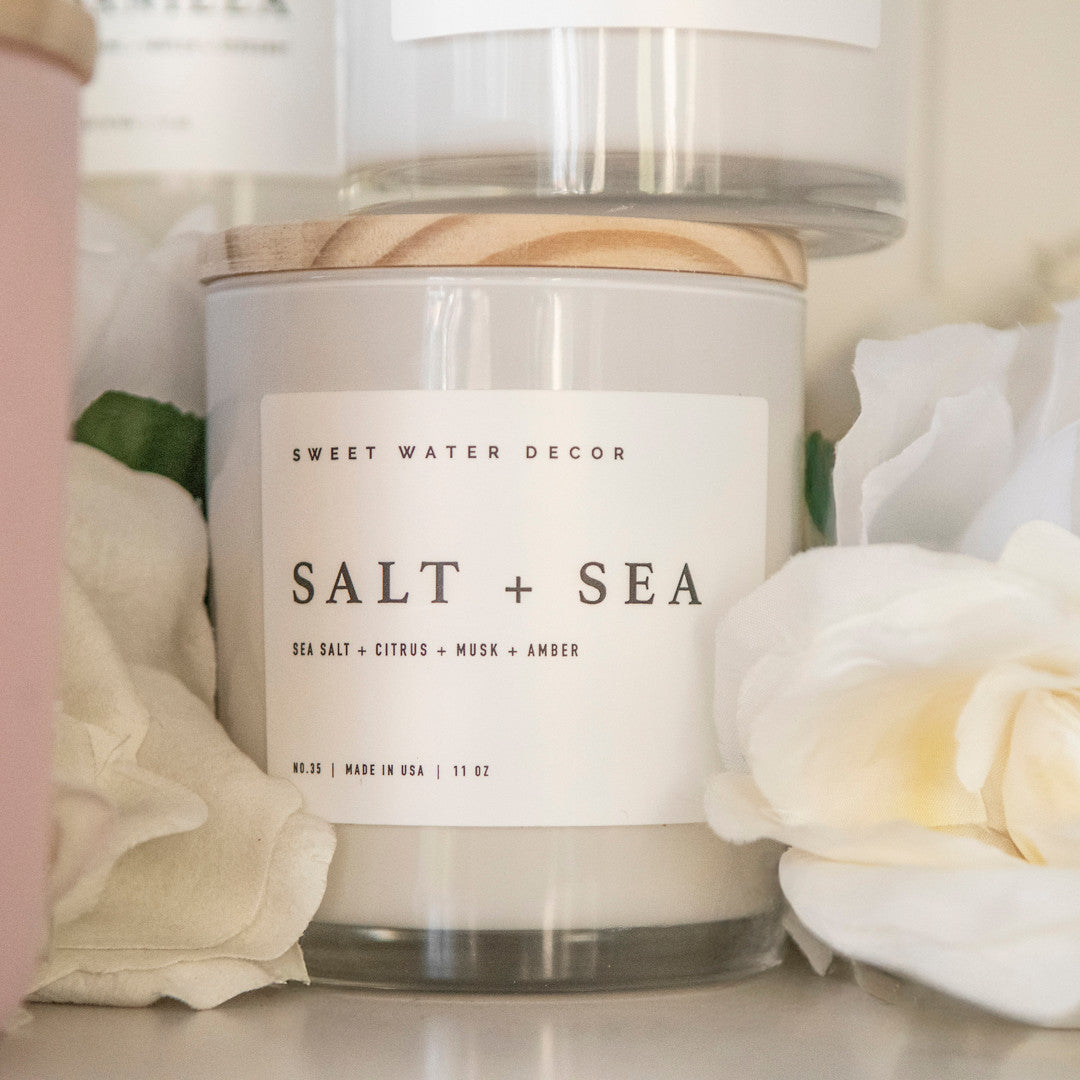 Salt + Sea Soy Candle 11 oz