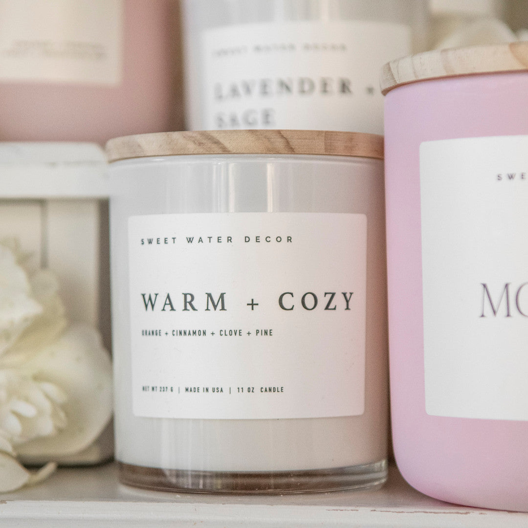 Warm + Cozy Soy Candle 11 oz