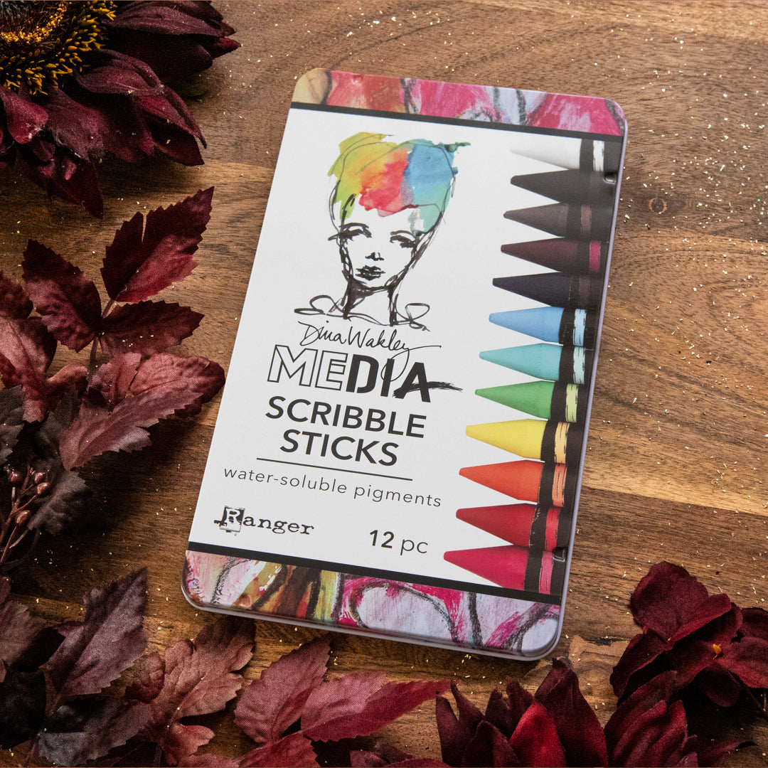 Dina Wakley Scribble Sticks 1